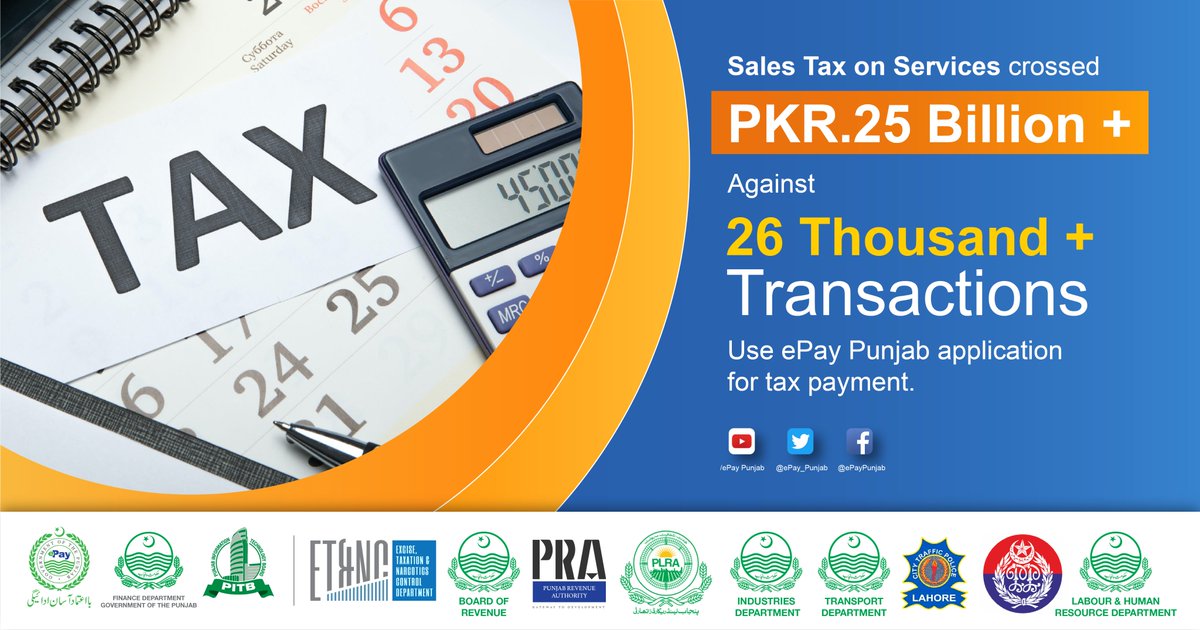 ePay Punjab on Twitter "With the cooperation of the Punjab Revenue