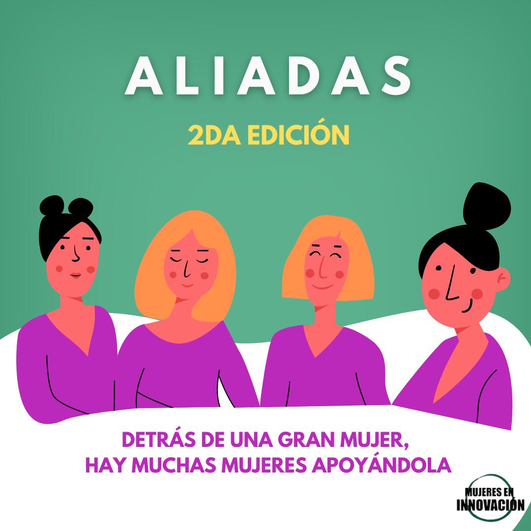 Hola!🌟Hoy lanzamos la 2da Edición de Aliadas, el programa interno de apoyo y co creación entre pares de la comunidad MEI!! 🌟🌟🌟
Estamos muy contentas de volver a vivir esta experiencia de desarrollo mutuo y expansión de redes

🌟Somos Aliadas! 🙌🌟
#Aliadas2021 #SomosAliadas