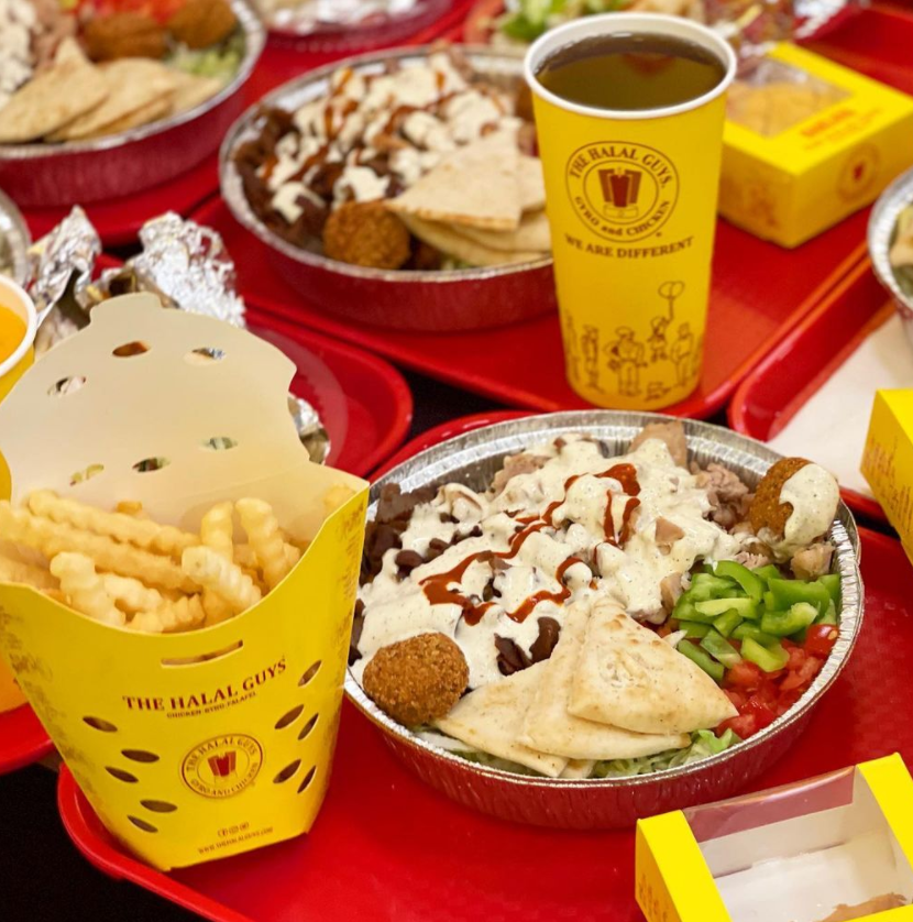 HalalGuys's tweet photo. Sometimes not being able to decide what's for dinner isn't a bad thing. We'll take one of everything.
#FullSpread #Foodie #CantDecide #OneofEach #DinnerPlans #Fries #Falafel #ChickenOverRice https://t.co/1FxsnD4kAW