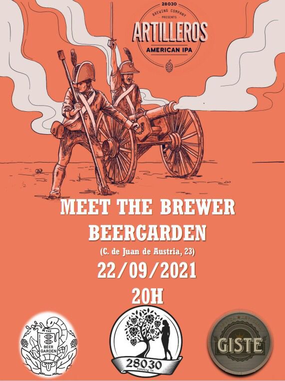 Mañana, miércoles 22 de septiembre, a partir de las 20h. Os esperamos! 

Fuerza y brío!! 🛡🍻
#beergardenMadrid #beer #chamberi