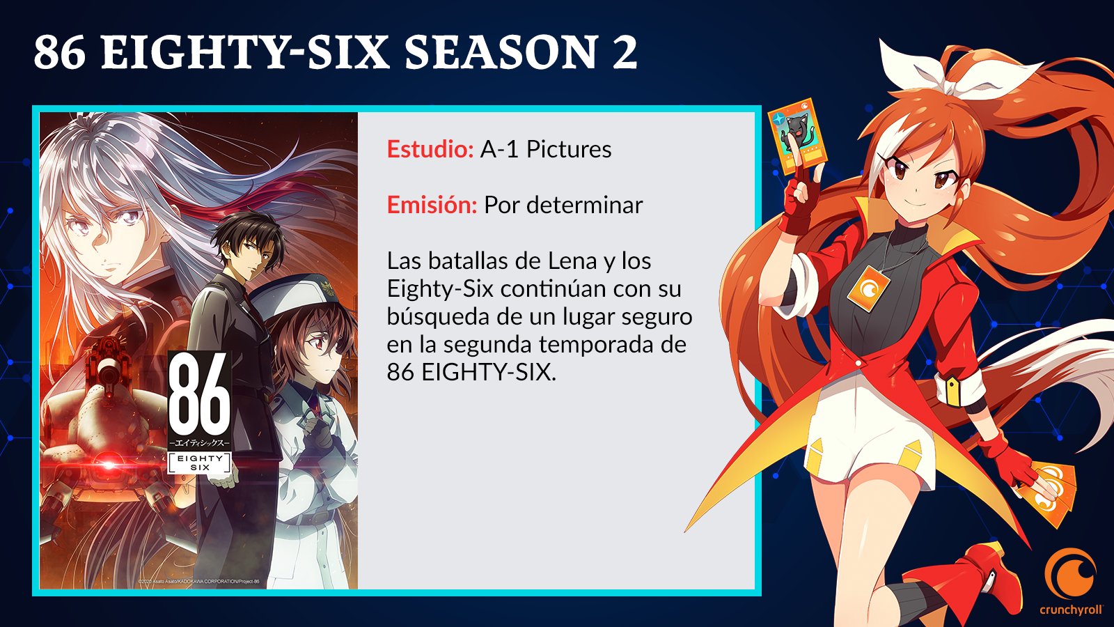 Crunchyroll.es ✨ on X: 86 EIGHTY-SIX Season 2 ✨MÁS