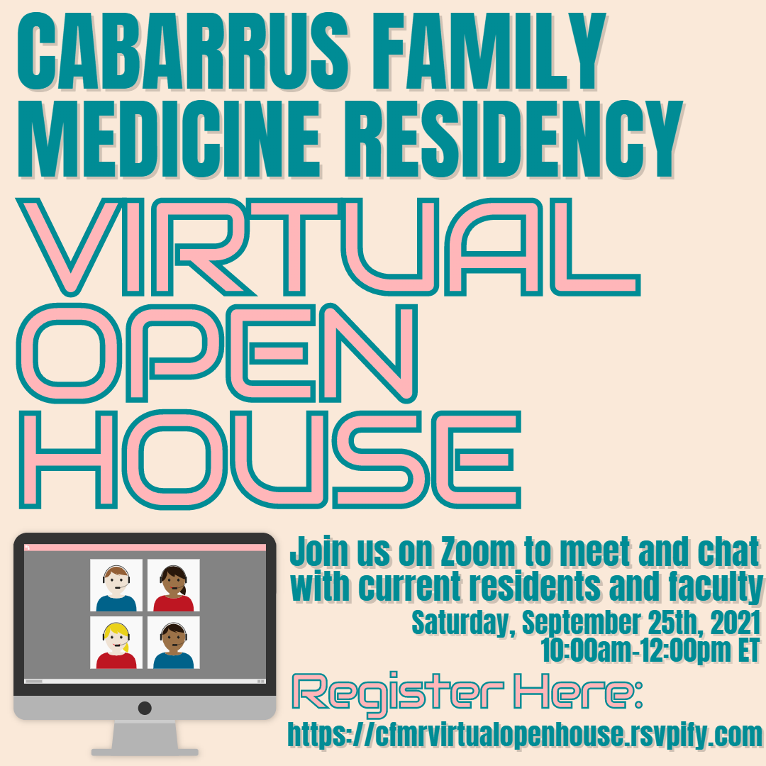 CFMResidency's tweet photo. Join us on Zoom to ask questions about our program or simply to hang out with some awesome residents &amp; faculty!  Register at https://t.co/zGnYfCw5GM to receive the Zoom link!

@Inside_TheMatch @FamilyMed_app @BuddiesSpace #match2022 #MedStudentTwitter #fmrevolution https://t.co/getqEasZCl