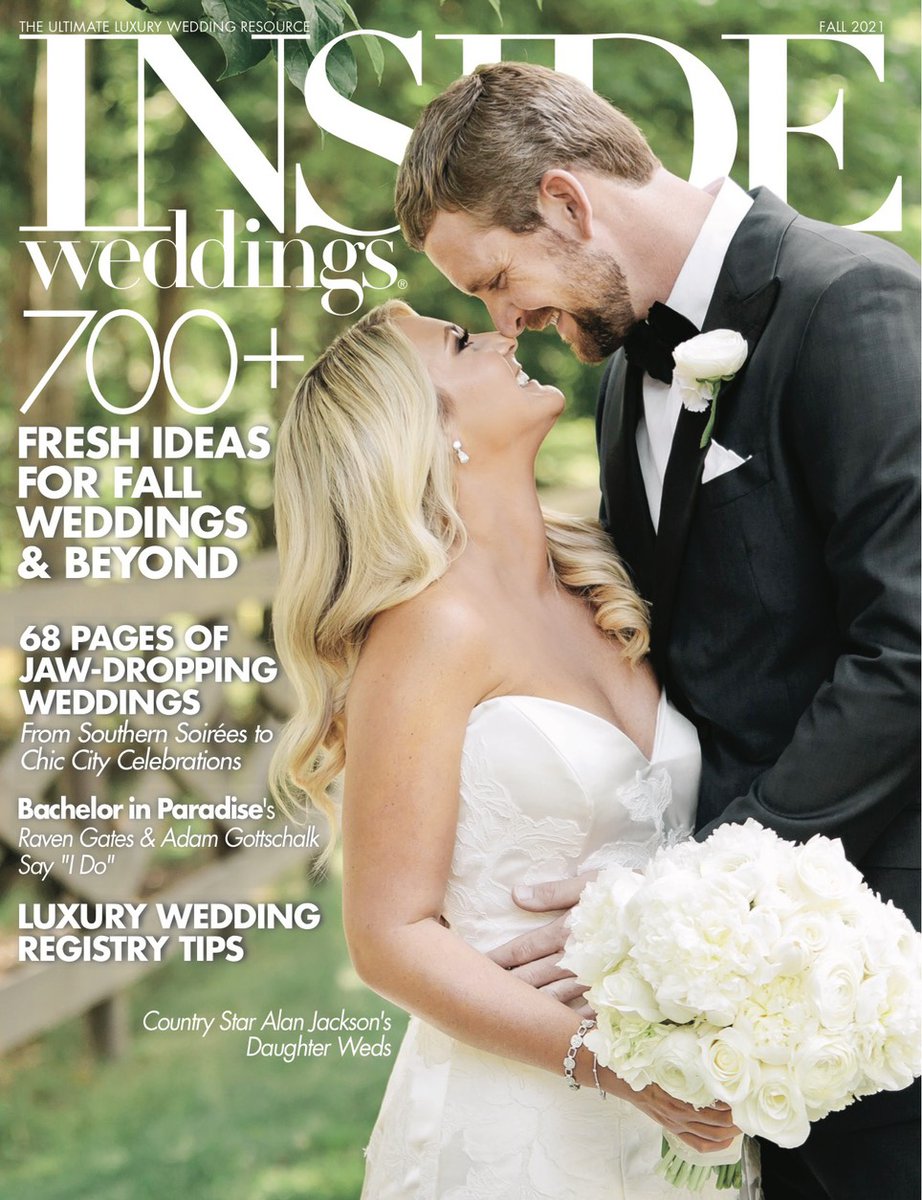 It's time to cozy up with the Fall 2021 issue of #InsideWeddings magazine! Grab a pumpkin spice latte and head to your nearest newsstand or digital download. Cover photo by Kristyn Hogan. 
Subscribe: simplecirc.com/shop/inside-we…
Digital Edition: simplecirc.com/.../inside-wed…