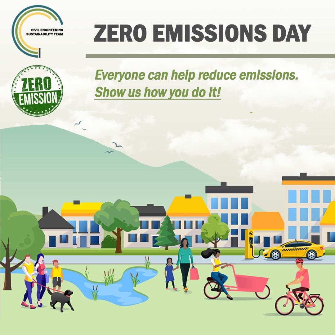 Happy #ZeroEmissionsDay ! 
Sıfır Emisyon günü kutlu olsun !