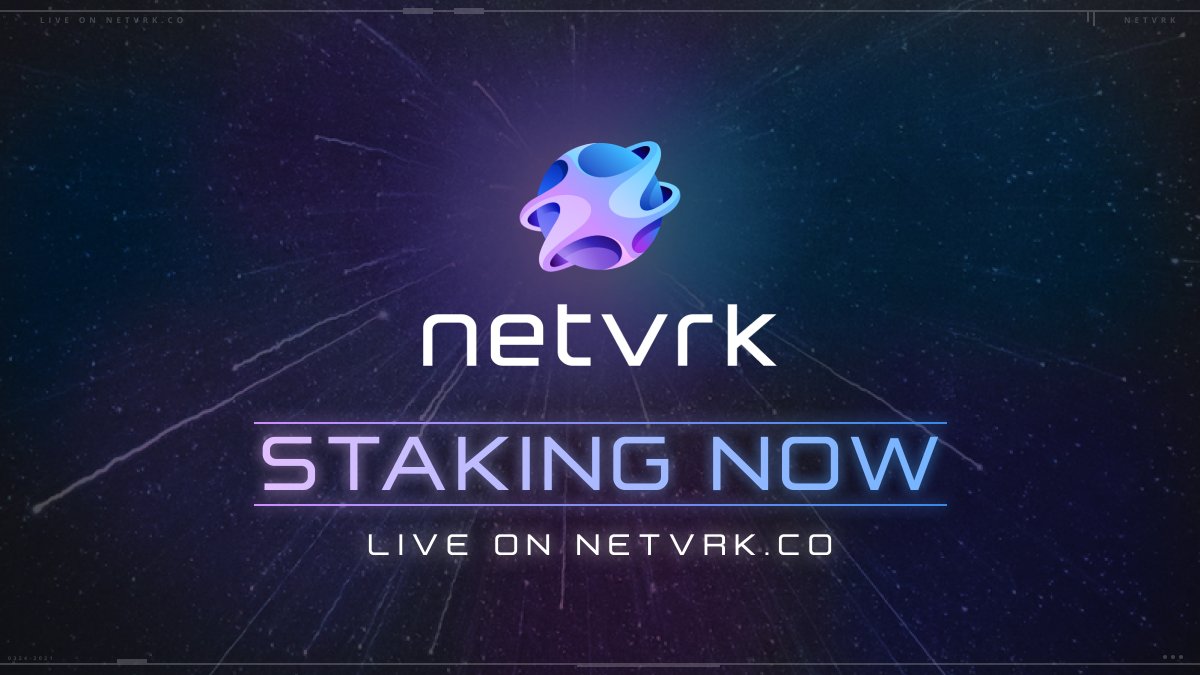 MultimediaNFT's tweet photo. ⛩️Round 4 of Netvrk Staking is Now Live!

Earn 50% APY by staking your $NTVRK tokens! ⚡️

#cryptocurrency #blockchain $NTVRK #NFTs #Crypto
https://t.co/gpAkgM4ZjH https://t.co/qcVJalL3HH