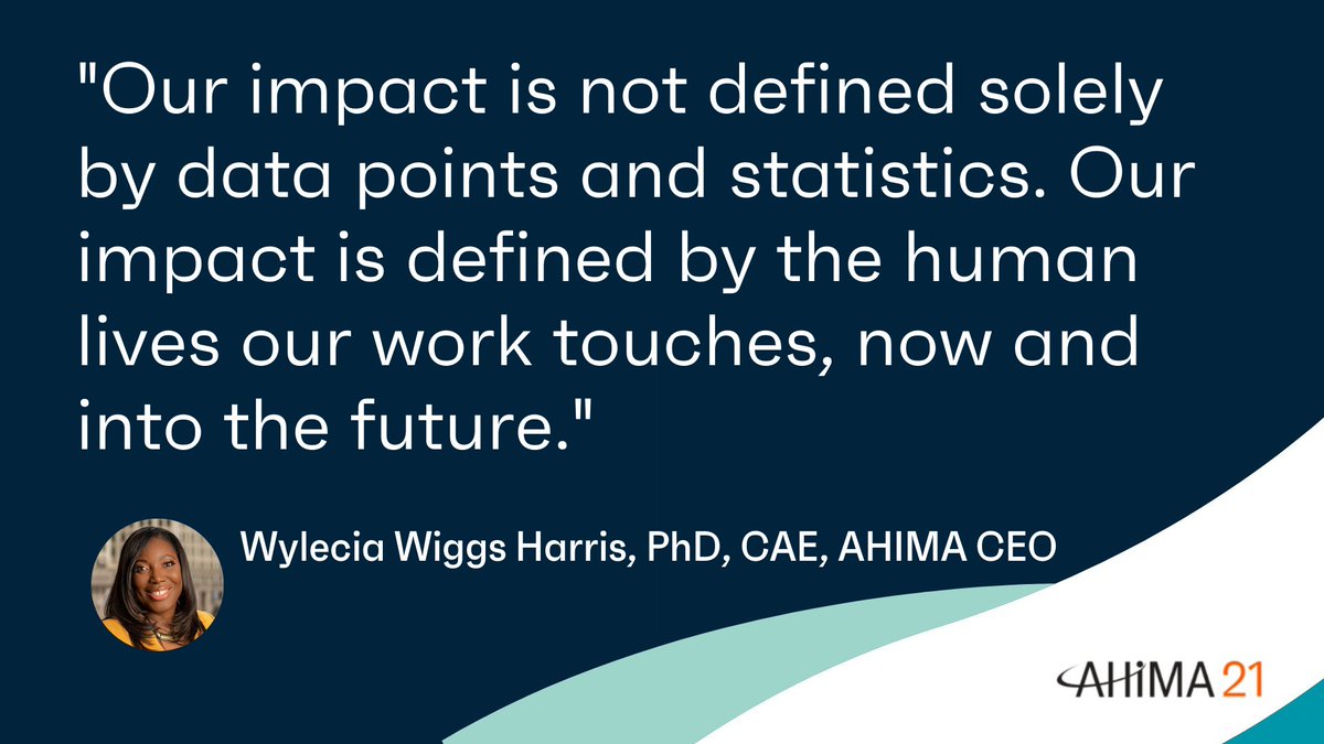#AHIMA21 #healthcare