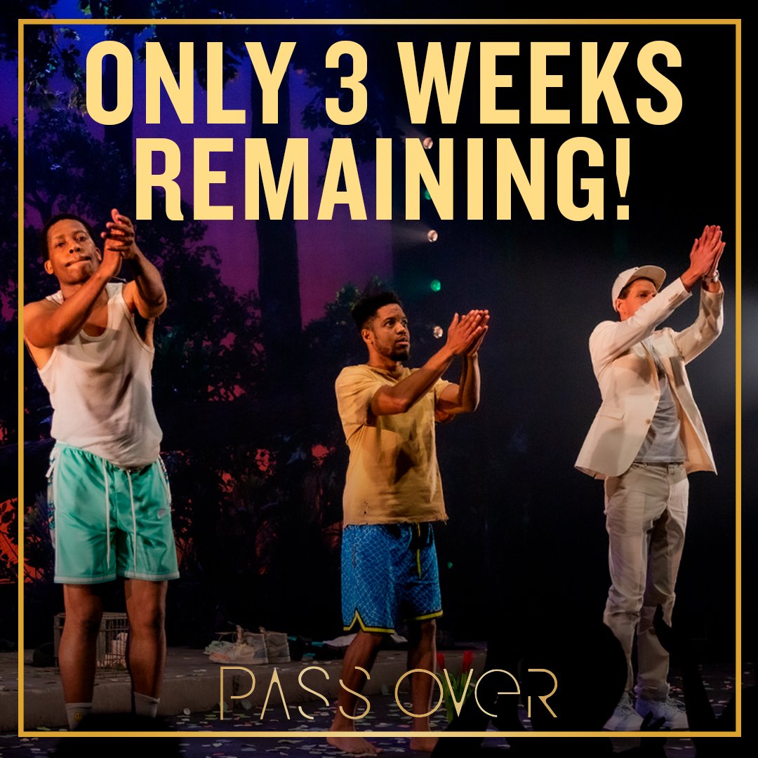 Don’t miss the play that marked Broadway's return. #PassOverBway plays at the August Wilson through October 10th ONLY. Tickets available at PassOverBroadway.com.