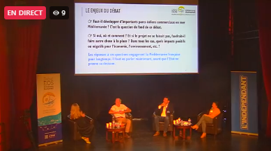 DebatpublicEOS's tweet photo. 📢 L'équipe du #debatEOS est à Rivesaltes pour un débat organisé par l'@lindependant ! Partagez votre point de vue sur le projet d'éoliennes flottantes en #Mediterranee ! https://t.co/6wdRddHJvj