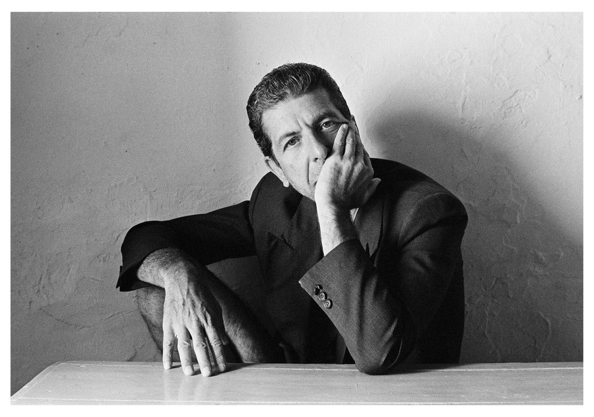 Leonard Cohen by Dominique Issermann