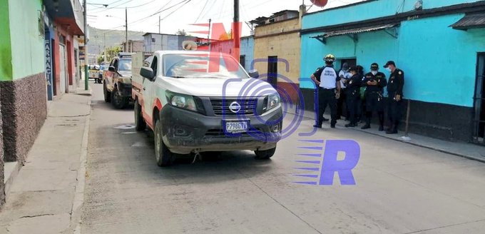 Momento en que asesinan a repartidor de gas en Amatitlán 