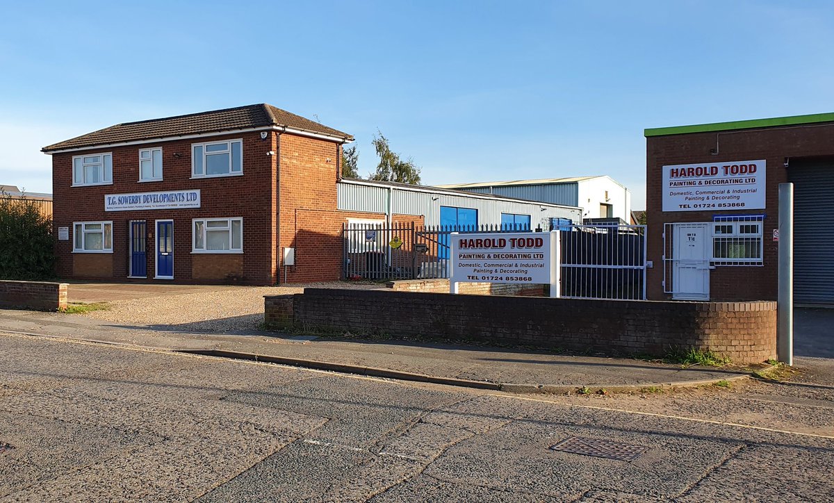 Our sister company Harold Todd Painting and Decorating are moving into their own premises next door to us!