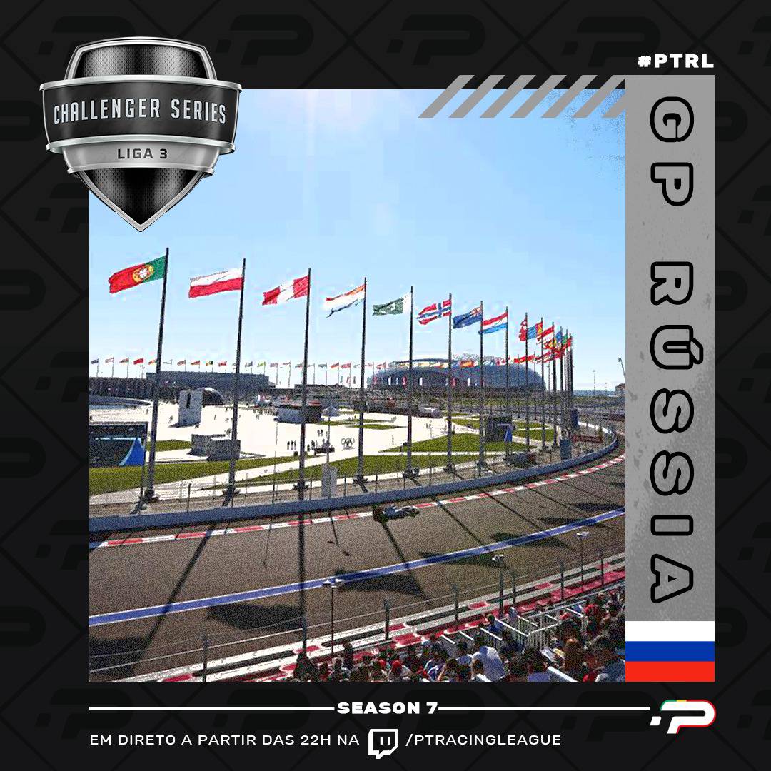 ptracingleague's tweet photo. ⚪⚪ RACE DAY - PS ⚪⚪
Challenger, a nossa terceira divisão dá hoje continuidade à segunda etapa da Temporada 7!
Última corrida muito disputada entre Mclaren e Haas, quem achas que vai levar a melhor?
GP - Rússia ás 22h no nosso canal da TWITCH!
#PTRL #NOVAEPOCA #F1 #F1LEAGUE https://t.co/bwhkbFU2yS