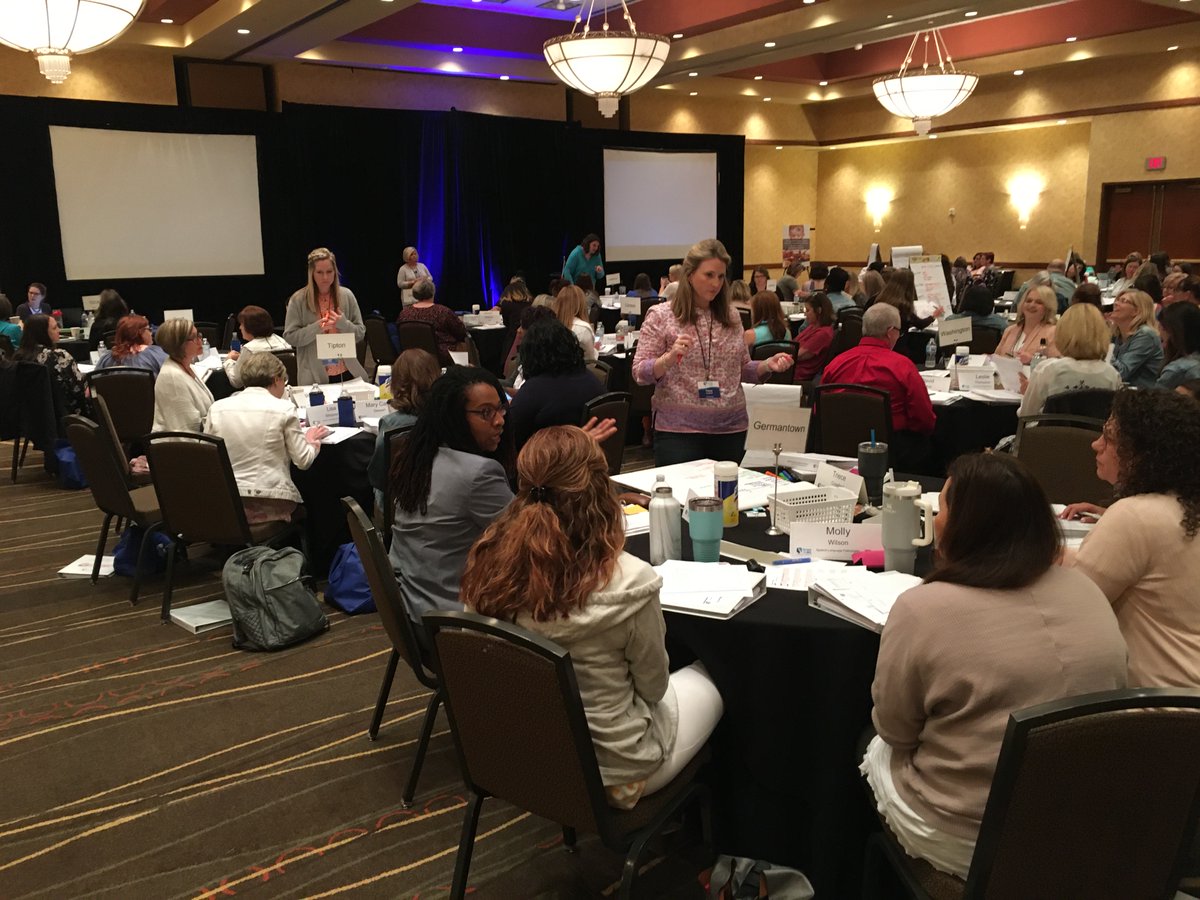TN_AALN's tweet photo. #3EC Highlight: Woo! @gmsdk12 has completed #HowChildrenLearn and #Pyramid3a training for 22 EC educators across 4 Pre-K programs. Here’s Germantown's superb collaborative SPDG planning and training team at the 2021 June #EarlyChildhoodSummit. #StrongerTogether https://t.co/9nslrli5Nq