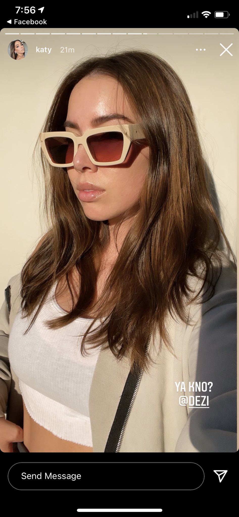 Desi & Katy on X: Anyways Dezis new sunglasses collection just