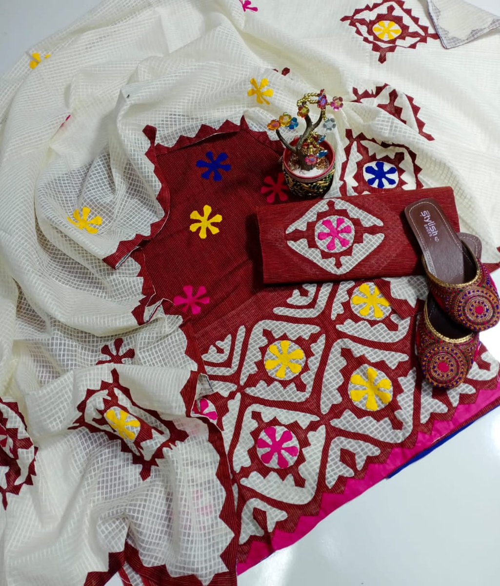 Maverick__24's tweet photo. *ALHAMDULILAH*
#Applique #Hand_Work
#Khaadi Khadder
Stuff
3pc
Shirt Front Daman Multi Applique Work
Sleeves Applique Work
Dupatta Khaddi Broshe Lawn Heavy Applique Work
Plain & Applique Work Mix Trouser
2400 with delivery https://t.co/LRrT7mNPAZ