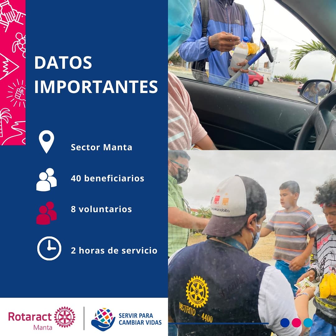 RacManta's tweet photo. Entregamos comida a personas en situación de calle, nos sentimos inspirados a pensar creativa y colectivamente sobre cómo transformar nuestro mundo en uno más igualitario, más justo, equitativo, inclusivo, sostenible y más saludable. ⚙️🌱
#RotaryInternational #DiaDeLaPaz🕊️ https://t.co/CigBD14sGM
