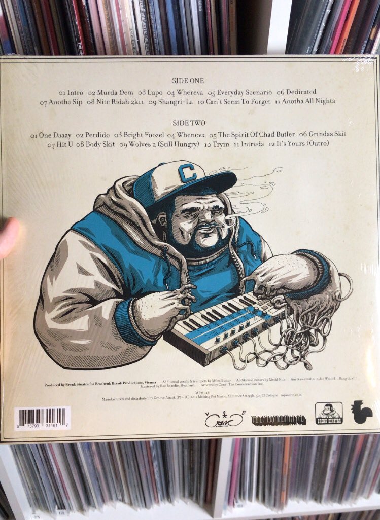 myvinylweighs's tweet photo. One of my favorite beat tapes of the last decade turns 10 years old today:
"Gumbo 2: Pretty Ugly" by Vienna‘s very own Brenk Sinatra! 📀🔟📀
________
#brenksinatra #gumbo2 #prettyugly #meltingpotmusic #brenk #bettyfordboys @BrenkSinatra @MPM_CGN https://t.co/abL9qF6PAz