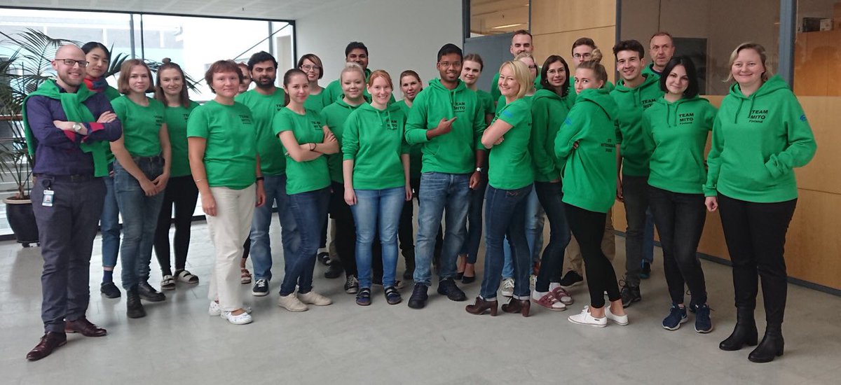 Anu Suomalainen-Wartiovaara Lab (@asw_lab) on Twitter photo In support of the ongoing Mitochondrial Awareness Week <a href="/ASW_lab/">Anu Suomalainen-Wartiovaara Lab</a> will be posting facts about mitochondria all throughout the event. Stay tuned and be a greater part of this eventful week!
#mitochondrialdisease #mitoawarenessweek #HelsinkiUni #LightUpForMito #mitofact In support of the ongoing Mitochondrial Awareness Week <a href="/ASW_lab/">Anu Suomalainen-Wartiovaara Lab</a> will be posting facts about mitochondria all throughout the event. Stay tuned and be a greater part of this eventful week!
#mitochondrialdisease #mitoawarenessweek #HelsinkiUni #LightUpForMito #mitofact