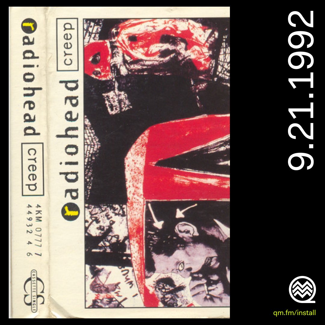 On this day in 1992 <a href="/Radiohead/">Radiohead</a> released their debut single “Creep.”

Still going strong, they’ve also announced a new video for “If You Say the Word” coming Thursday.

#radiohead #musichistory #onthisday #musicapp