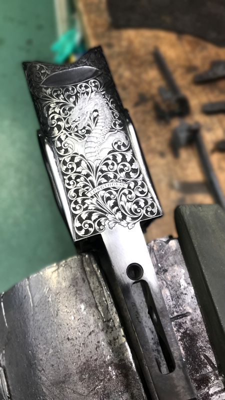 We engrave a manner of different designs here at Longthorne Gunmakers. 

From classic heritage patterns to your favourite pup - whatever you want, our talented team can design your gun to individual personality.

What would your perfect design be?