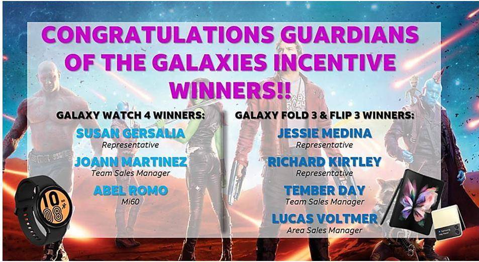 Congratulations to our very own @AbelRomo10 winning that Galaxy Watch 4!! Consistently making us proud!! @DGallegoATT @joe_farrell21 @gaby3rdpower @CJLaBoard @abran_arellano #winas1 #northbest #livingmybestattlife