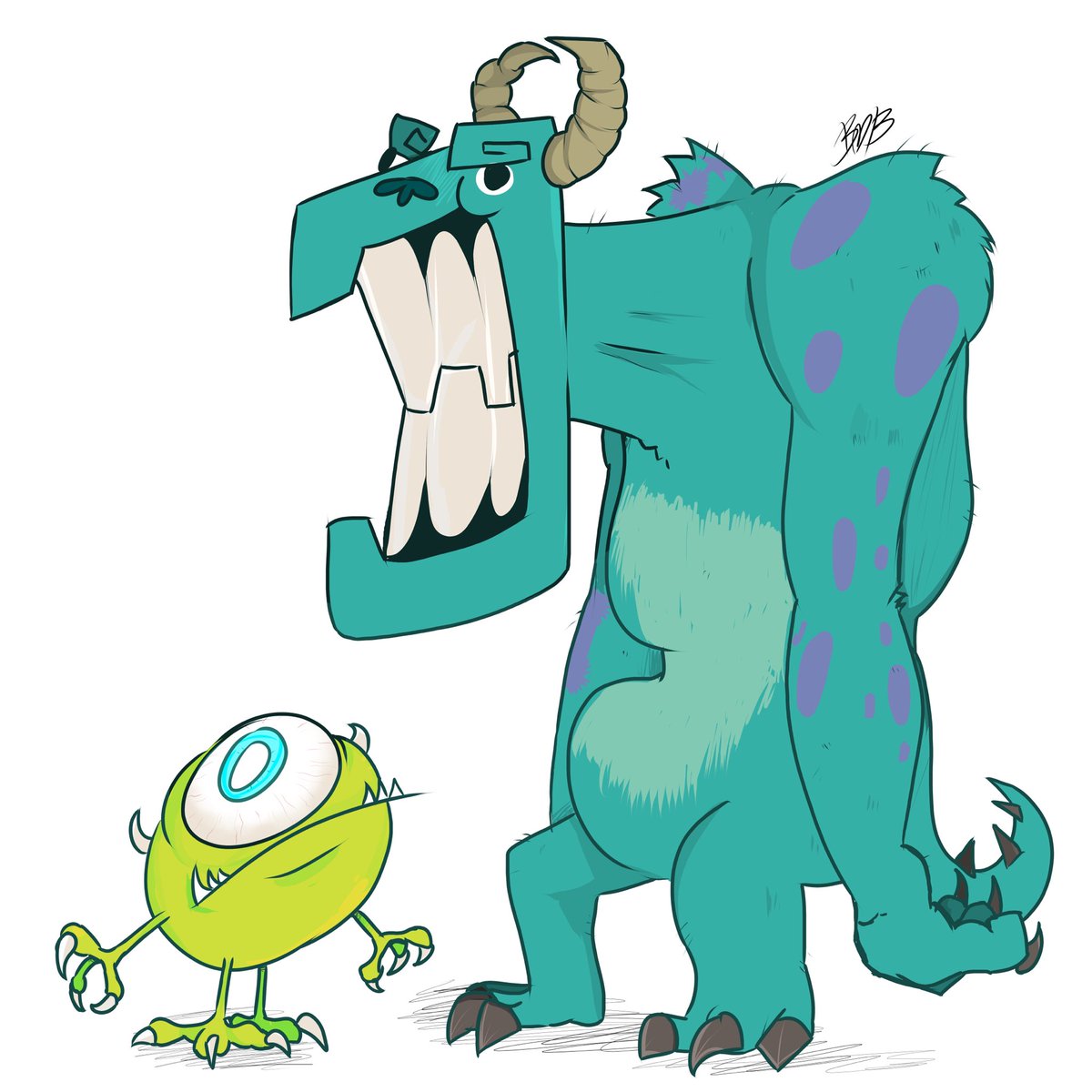 BMBanimation's tweet photo. Creature ink #monstersinc #monster #monstersatwork #art #drawing #disney #disneyhalloween #pixar #sully #mikewasowski #mike #jamespsullivan #fanart #cartoon #artwork https://t.co/jyUqBwBIZh