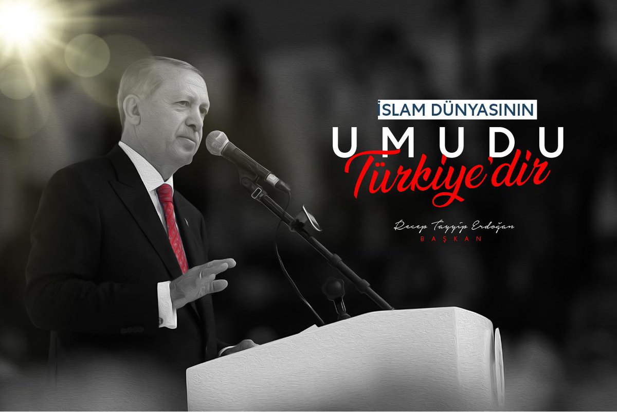 “Müslümanlar, kendi haklarını alana kadar hiç kimse bize hakkımızı altın tepside ikram etmeyecektir” “İslam dünyasının umudu Türkiye’dir” Cumhurbaşkanı Recep Tayyip Erdoğan... #afairerworld