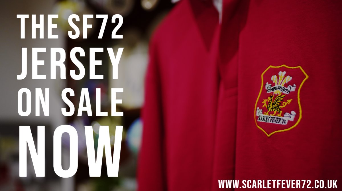 Shwmae pawb! It's been a while, but I just found three of these jerseys in XL that I didn't realise I had. 

For those who don't know, they're recreated vintage Scarlets jerseys. 

They're available to purchase at scarletfever72.co.uk, or feel free to DM as well.