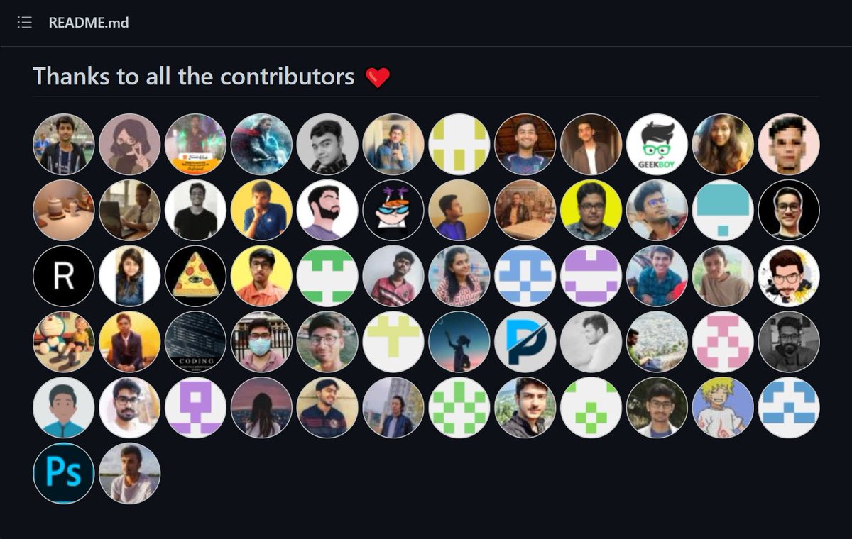 shubh6200's tweet photo. Happy to see myself here..!!🤩 Thanks for opportunities🔥 @kunalstwt #CodeWithKunal #CodeNewbie #github https://t.co/xELRZlgvy9