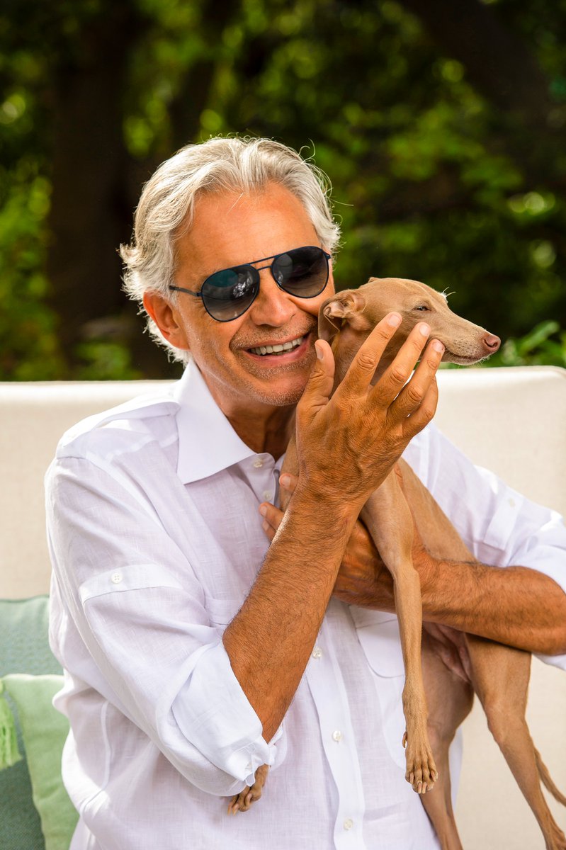 Andrea Bocelli and family search for beloved lost dog Pallina