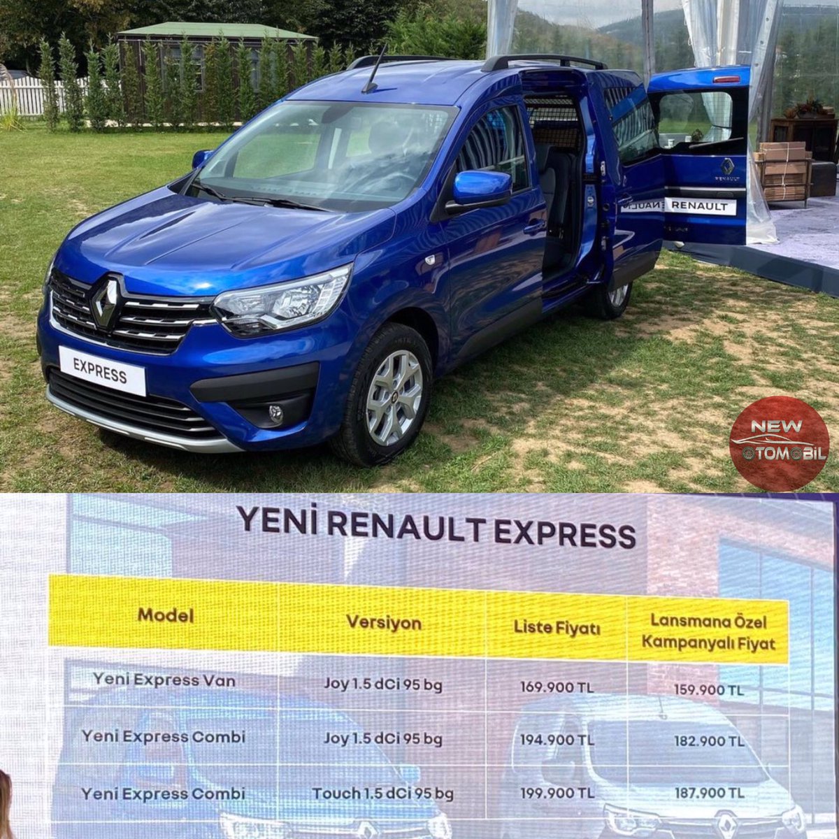 newotomobil's tweet photo. Yeni Renault Express, Türkiye'de satışa Sunuldu...
#renault #express
#renaultexpress
#newrenaultexpress
#renaultexpress2022
#renaultexpress2021
#newexpress
#express2022
#express2021 https://t.co/rzvdaoH1JO