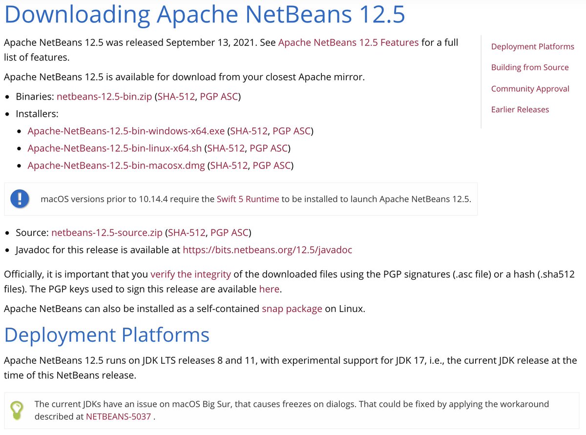 Apache Netbeans Netbeans Twitter