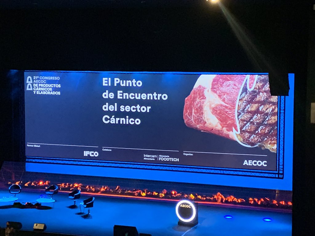 Buen comienzo del  21 Congreso de <a href="/AECOC_ES/">AECOC</a>  de productos cárnicos y elaborados.
#aecoccarnicos #fribin #carne