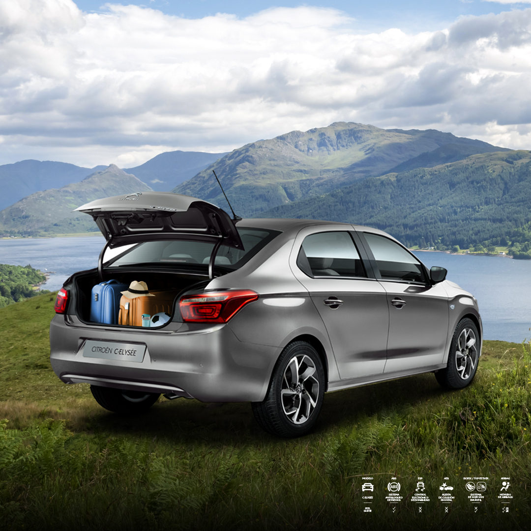 Sabemos que buscas un carro que te brinde comodidad y diseño.​

C-Elysée es perfecta y amplia para cada recorrido, situación y plan en familia.