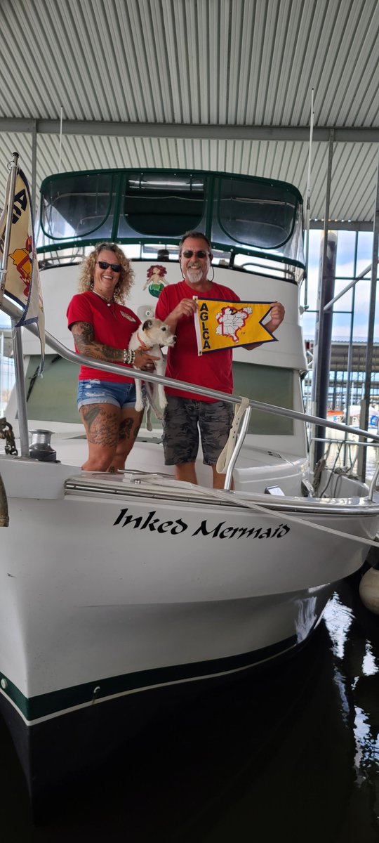 greatloop's tweet photo. Congratulations to Richard & Christi, who completed their Loop on September 19, 2021 aboard their Mainship 390, "Inked Mermaid".
"The sights we've seen don't even begin to measure up to the people we've met!"
#greatloop #thegreatloop #greatloopers #wakecross https://t.co/dko7pSnpOO