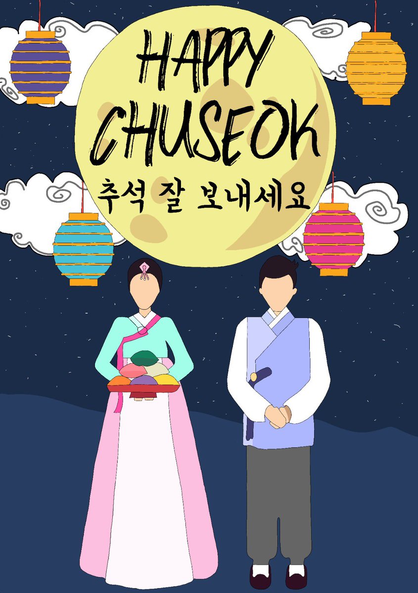 Medway_KHS's tweet photo. We Wish You A Happy And Wonderful Chuseok! This is one of the most important holidays in South Korea so as a society we want to spread our happiness and gratitude too! Hope everyone has a lovely day celebrating! 🥰🎉

#medway #uniofgreenwich #ksoc #gksu #uniofkent #HappyChuseok https://t.co/kspLcVh546