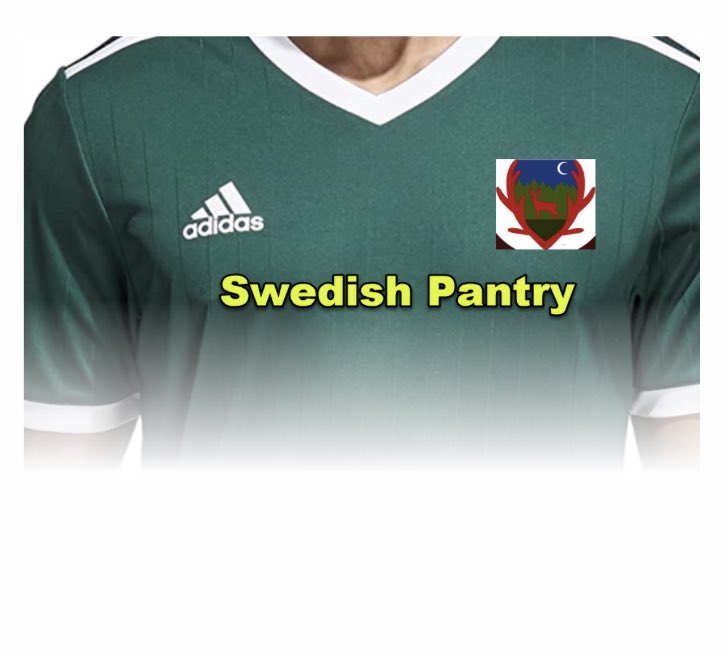 EscanabaRedBuck's tweet photo. The Escanaba RedBucks are delighted to announce their partnership with an Escanaba institution that has served the community for decades. Welcome to the #RedBuck family, Swedish Pantry! #BuckUP #COYB @NMFPLsoccer https://t.co/PYfgQy3SsO