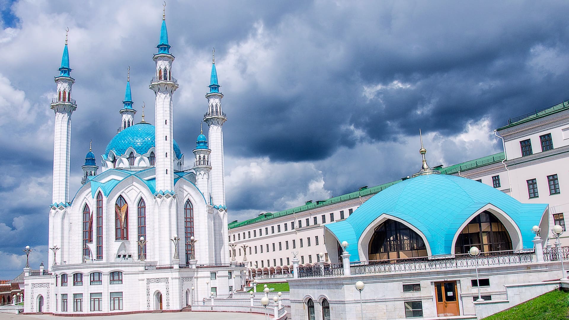 Главная Джума-мечеть Республики Татарстан и города Казани вектор