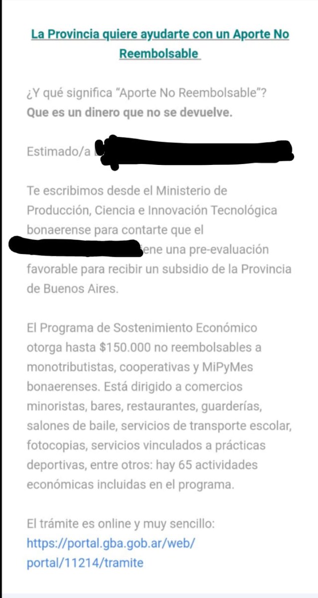 RicBenedetti's tweet image. ESCÁNDALO: Subsidio de 150mil pesos para monotributistas / pymes en pcia de Buenos Aires. Así es como pergeñan desesperados el #UnidosLaDamosVuelta en los pagos de @Kicillofok: regalando la plata que no tenemos. Investigación de @bebogranados
portal.gba.gob.ar/web/portal/112…