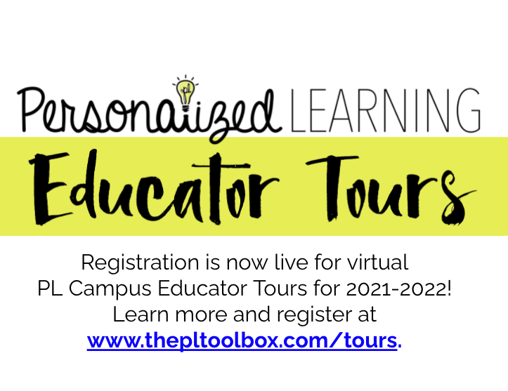 PersonalizeDISD's tweet photo. Registration is now live for our @dallasschools' 2021-2022 Virtual PL Educator Tours. Come learn from and with us! Save your spot at https://t.co/2VZZCIdZRJ. #personalizedallasisd @TransformDISD https://t.co/cr3gGJhJwf