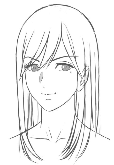 漫画のキャラクターデザイン
この娘が主人公で40〜50ページの漫画を描きます
今年中に完成したいな 
