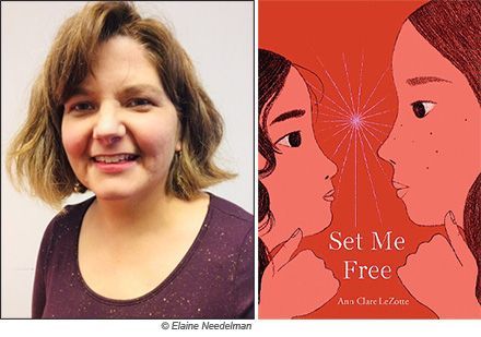 PWKidsBookshelf's tweet photo. Ann Clare LeZotte (@annclezotte) spoke with us about 'Set Me Free,' the companion to her debut middle-grade novel, and her research into the history of Deaf community and culture https://t.co/4w7AYD6pAB https://t.co/SPvHqe4Ckd