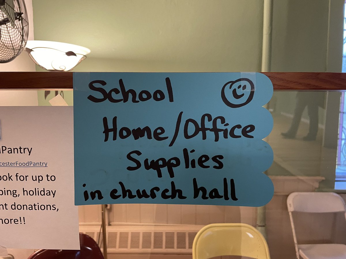 c2cleicester's tweet photo. Just a reminder, there are still supplies for all in need at the Food Pantry, don’t be afraid to ask! There is a small display near the check-in desk as well as a full display in the church hall.  We hope everyone’s having a great start to the school year! https://t.co/J4W4UEaTE1