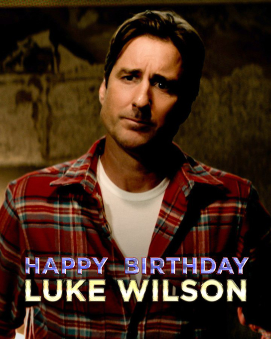 Happy Birthday Luke Wilson, who is 50 today!  