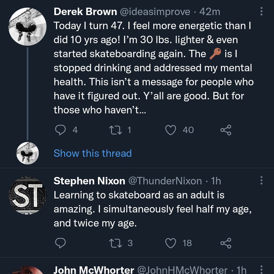 H James Lucas (@jameslucas) on Twitter photo I love a good timeline coïncidence as much as the next fellow, and this one is a doozy—well done, @ideasimprove and <a href="/ThunderNixon/">Stephen Nixon</a> (and happy birthday, Derek)! I love a good timeline coïncidence as much as the next fellow, and this one is a doozy—well done, @ideasimprove and <a href="/ThunderNixon/">Stephen Nixon</a> (and happy birthday, Derek)!