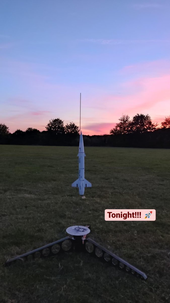 HarwellRockets's tweet image. Another launch tonight! 🚀