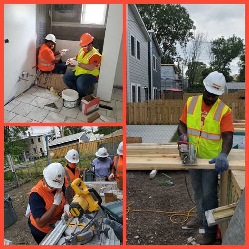 milhouseinc's tweet photo. An incredible group of Milhouse team members went over and above the call of duty by roofing, window paneling, and applying floor and bathroom tile for @HabitatChicago. Thank you to every volunteer that spent their Saturday in service to the Pullman community. #poweredbygiving https://t.co/4IbofOHdYk