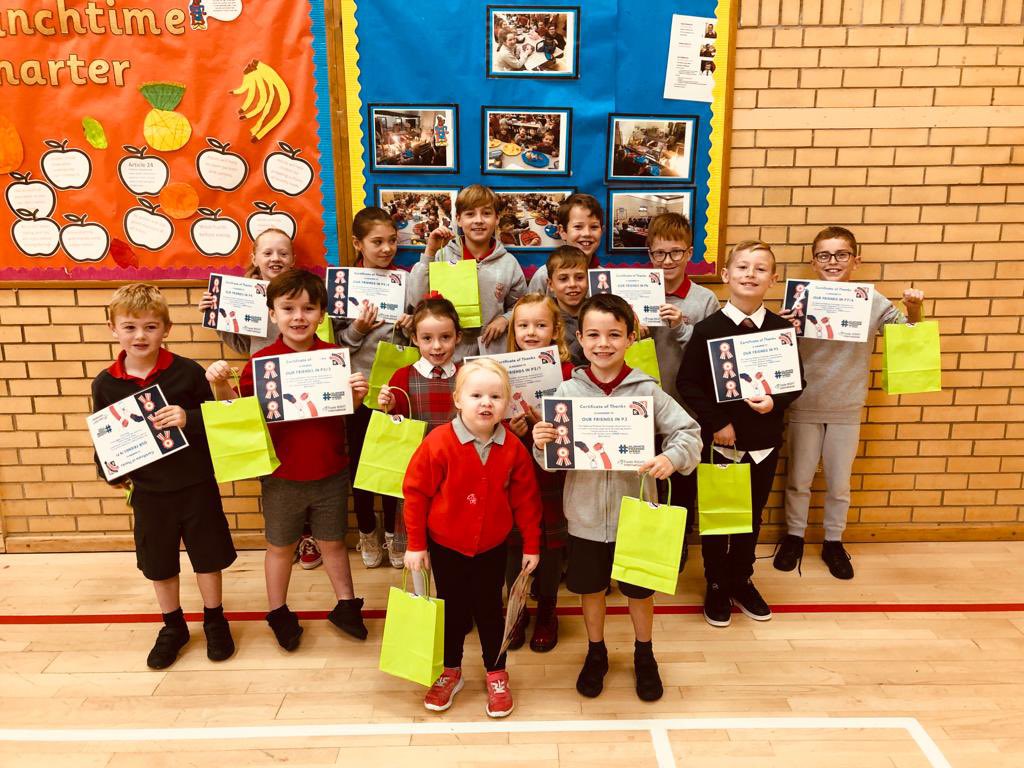 Our Eco poster prize winners were delighted to receive their certificate and prize from <a href="/RedeemExchange/">Redeem Exchange</a> #ecoschools