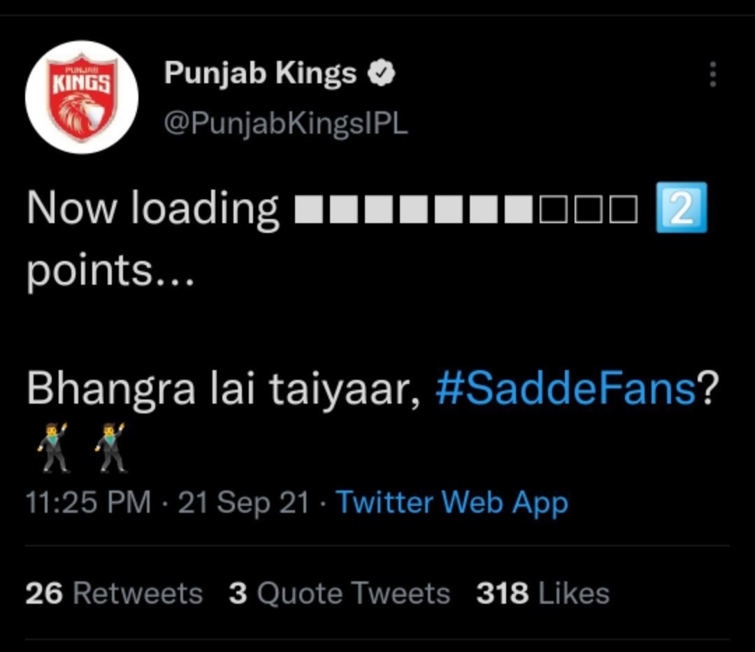 Overconfidence kills 🤣💪🏻...
Thank you RR for making us believe to never rule the team out.. 
Onwards and upwards now.. let's go for the kill 🔥💪🏻..
Special mention to  Kartik Tyagi..what a beauty🔥🙏🏻.. #HallaBol  #PBKSvRR #RRvPK #RajasthanRoyals