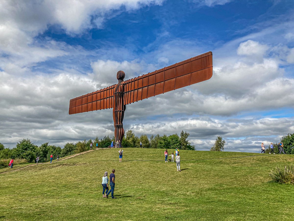 Slowly continuing the journey back from Scotland but easily sidetracked, this time by an Angel.